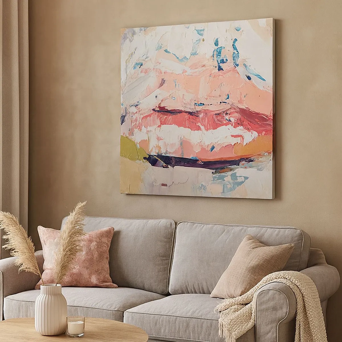 Canvastavla - Bild på duk - Väcker sinnen - 30x30 cm