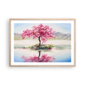 Affisch i ram av ljusek - Vårens högtid - 70x50 cm