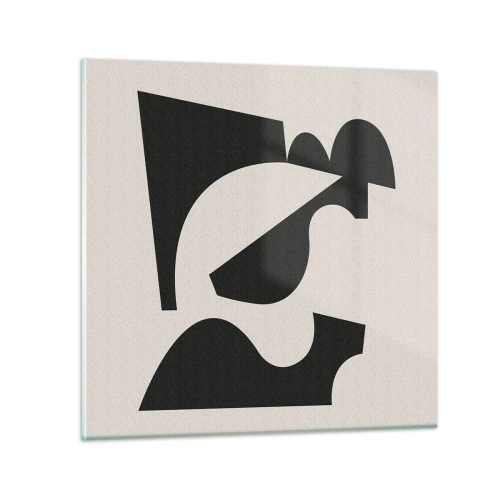 Glastavla - Bild på glas - För självmontering - 50x50 cm