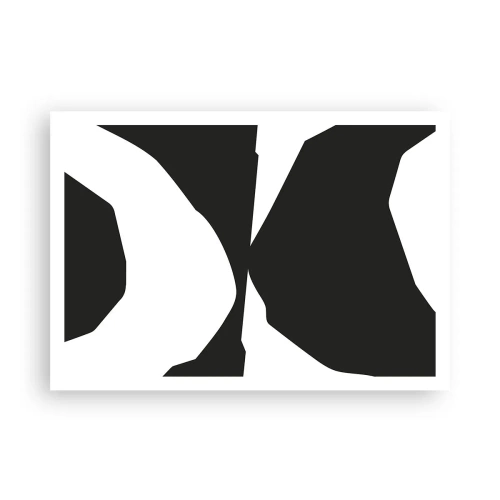 Affisch - Positiv-negativ - 100x70 cm