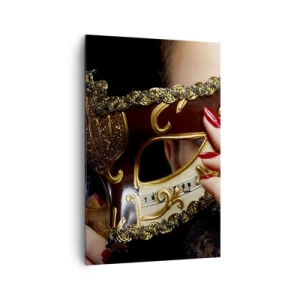 Canvastavla - Bild på duk - Min värld är från barock - 80x120 cm