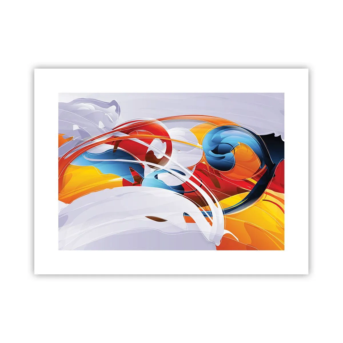 Affisch - Elementens dans - 40x30 cm