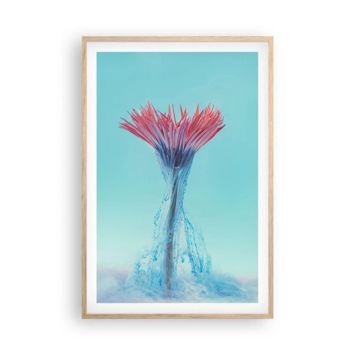 Affisch i ram av ljusek - I upplivande famn - 61x91 cm