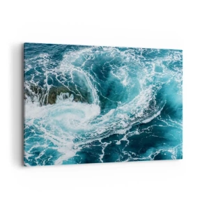 Canvastavla - Bild på duk - Porten till jordens inre - 120x80 cm