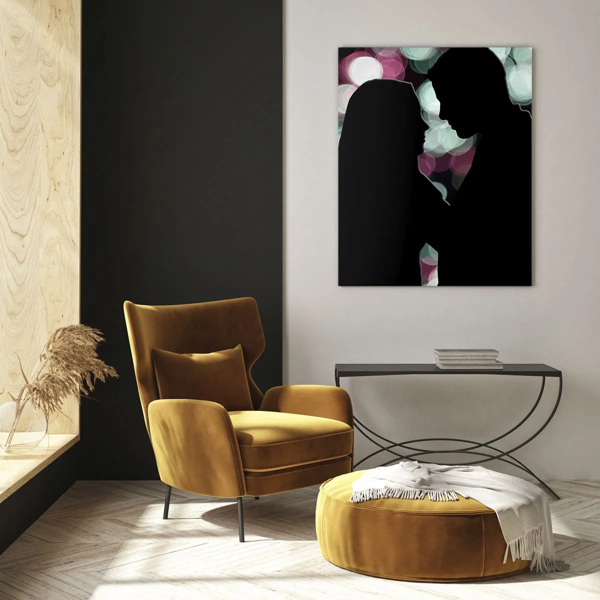 Glastavla - Bild på glas - Ja! - 50x70 cm