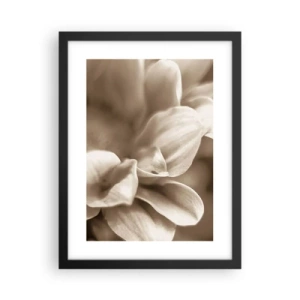 Affisch i svart ram - Milda som ett leende - 30x40 cm