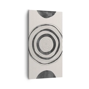 Canvastavla - Bild på duk - De viktiga sakerna däremellan - 55x100 cm