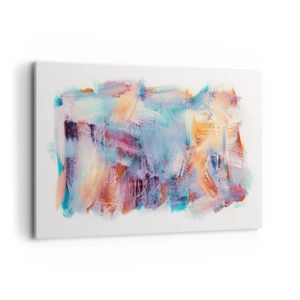 Canvastavla - Bild på duk - Färgglad röra - 120x80 cm