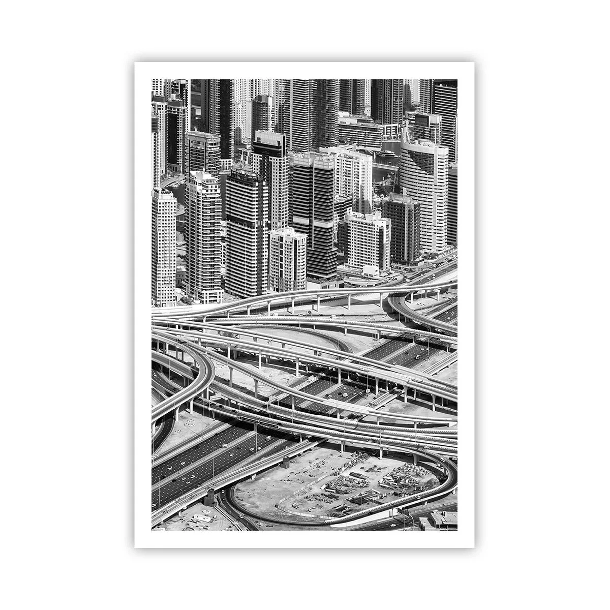 Affisch - Dubai - en omöjlig stad - 70x100 cm