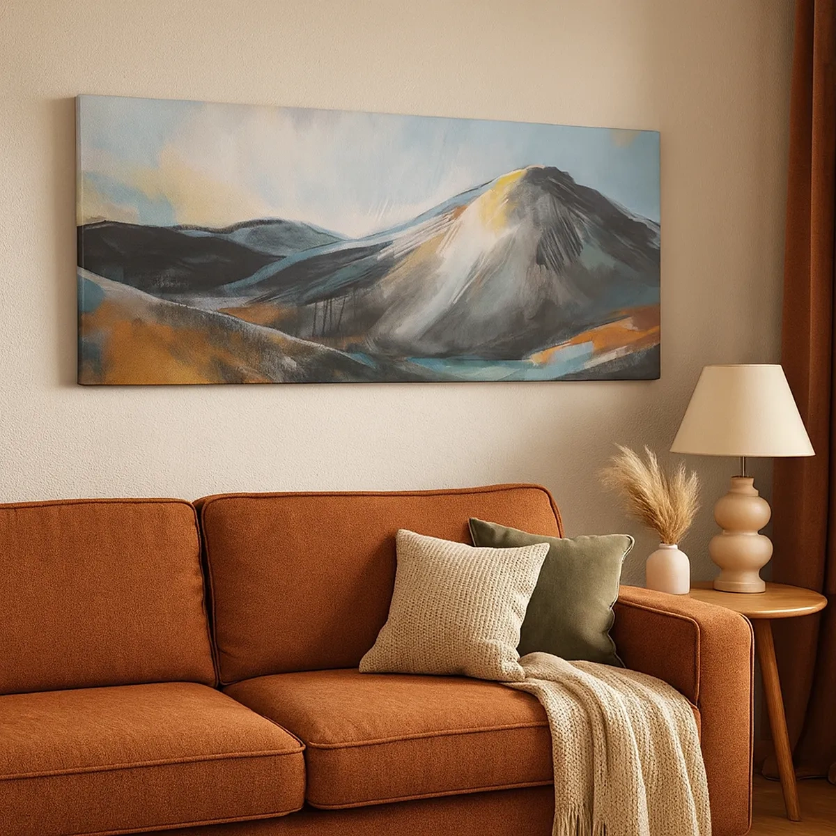 Canvastavla - Bild på duk - Råa och vackra - 30x30 cm