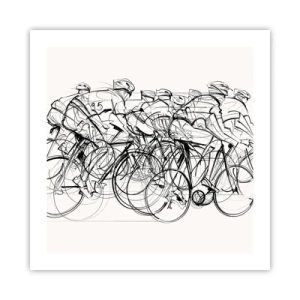 Affisch - Lagarbete - 50x50 cm