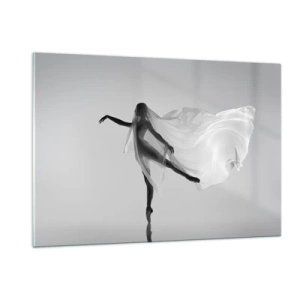 Glastavla - Bild på glas - Lätthet och grace - 120x80 cm