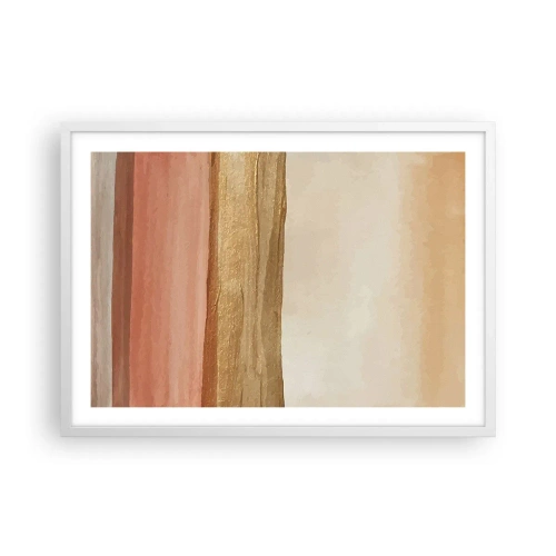 Affisch i vit ram - Vertikal komposition - 70x50 cm