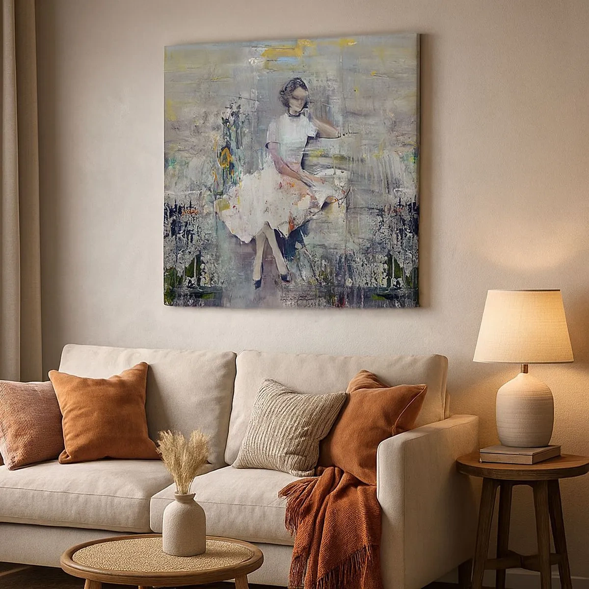 Canvastavla - Bild på duk - Klassisk och modern - 30x30 cm