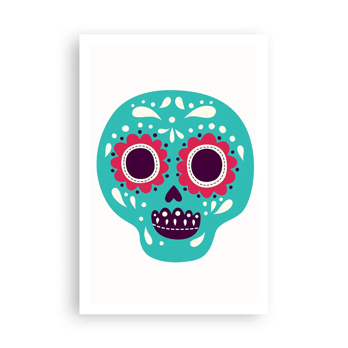 Affisch - Livet - nöje till döden - 61x91 cm