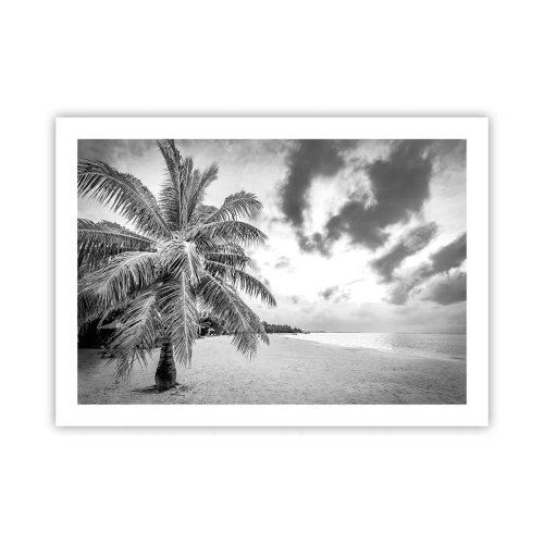 Affisch - När du längtar efter ensamheten... - 70x50 cm