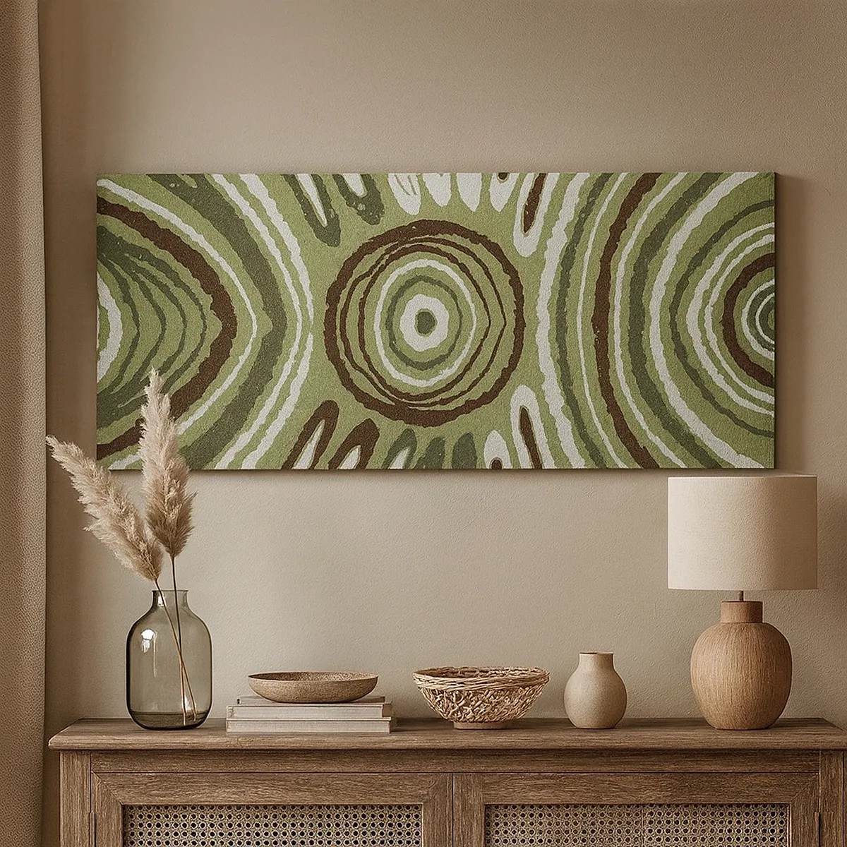 Canvastavla - Bild på duk - Explosion av känslor - 30x30 cm