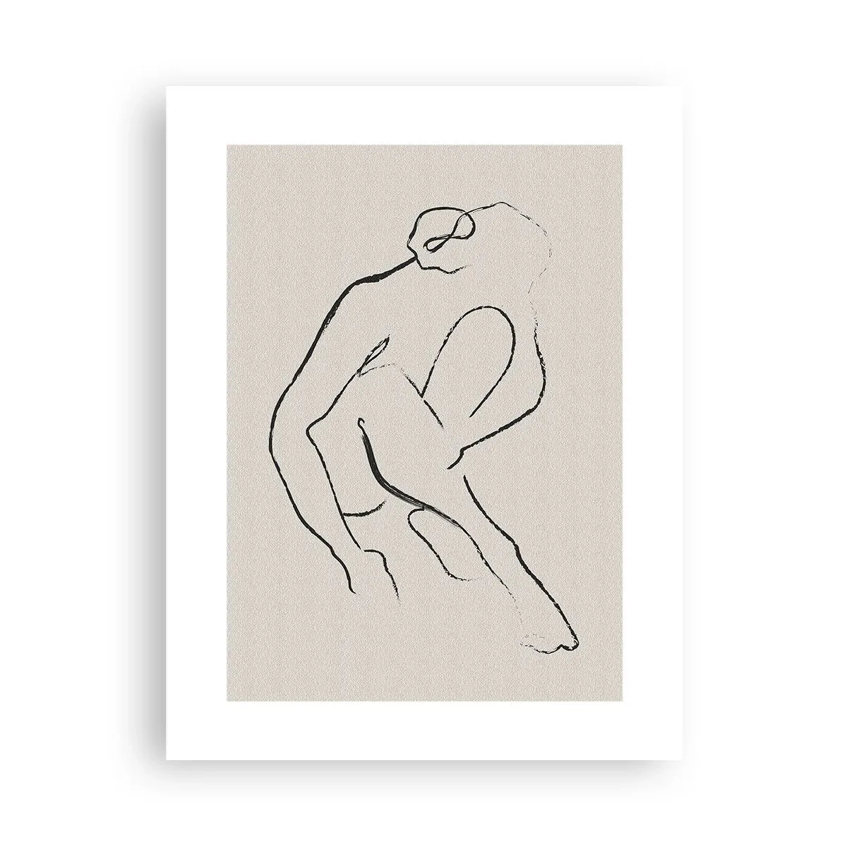 Affisch - Intim skiss - 30x40 cm