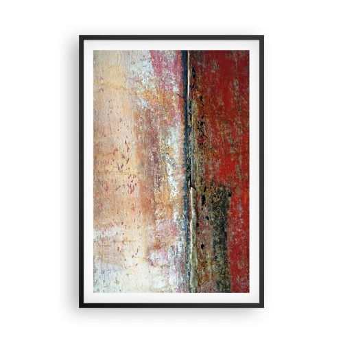 Affisch i svart ram - Kanske är det havet - 61x91 cm