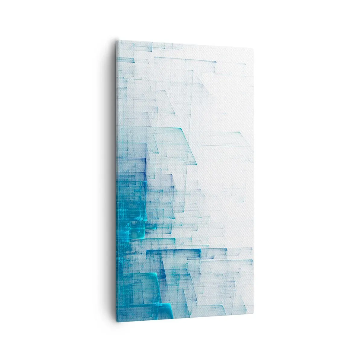 Canvastavla - Bild på duk - Hur utrymmet blev till - 55x100 cm