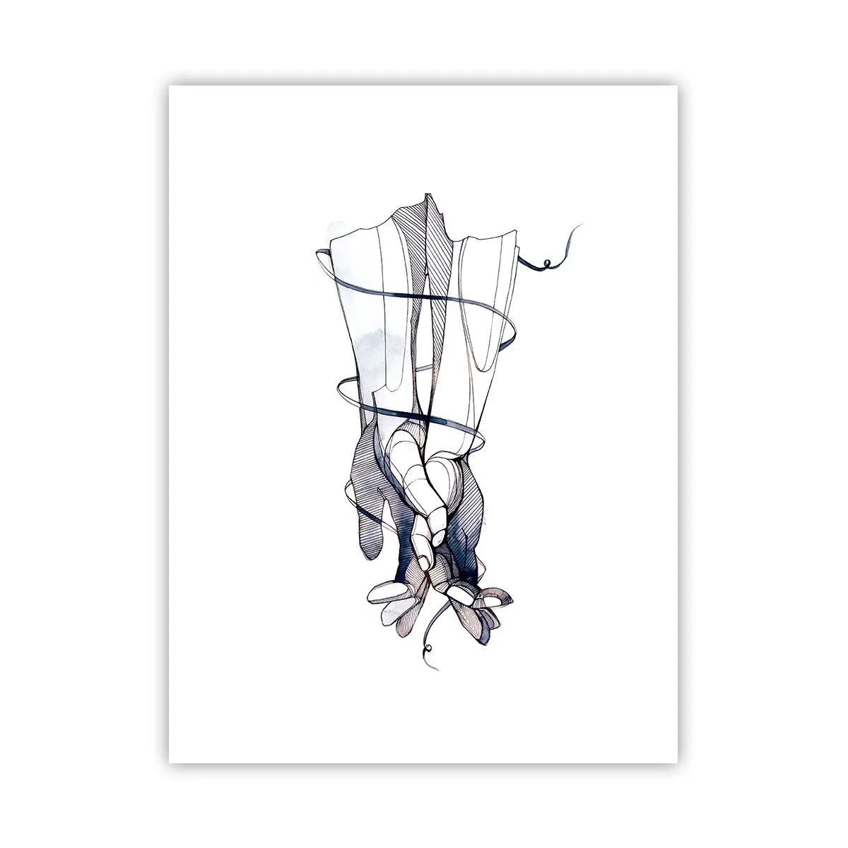 Affisch - Smekningens studie - 30x40 cm