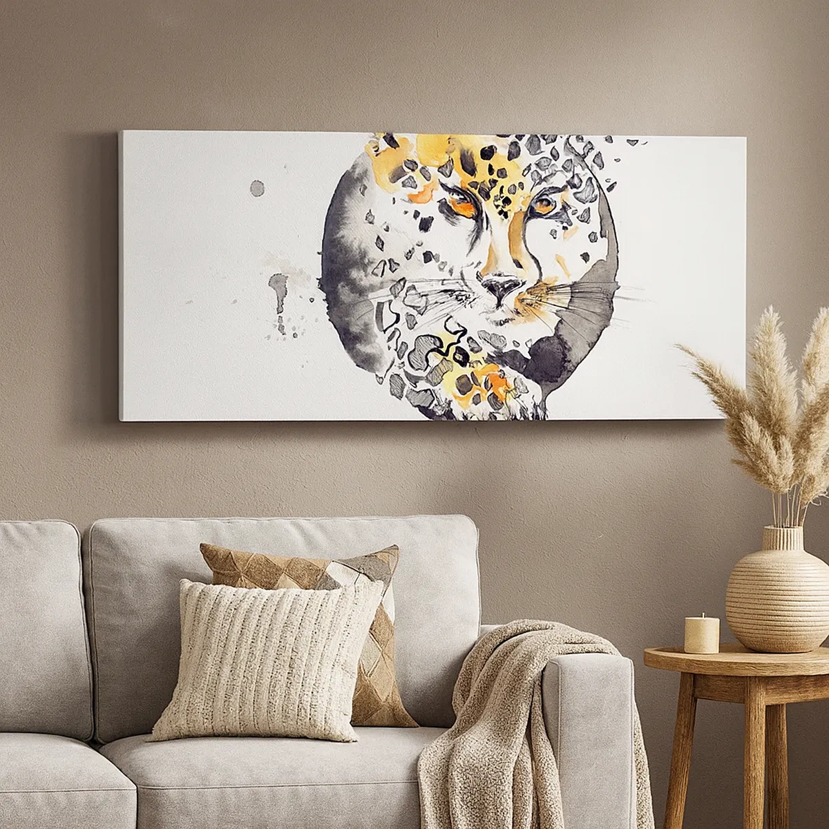 Canvastavla - Bild på duk - Farlig skönhet - 30x30 cm