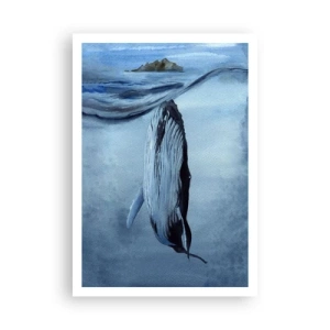 Affisch - Två världar i norr - 70x100 cm