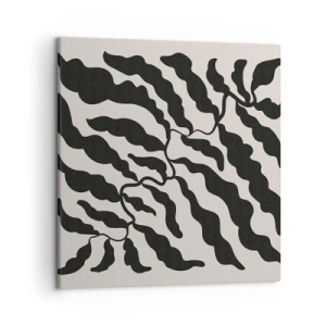 Canvastavla - Bild på duk - Kvadratens natur - 50x50 cm