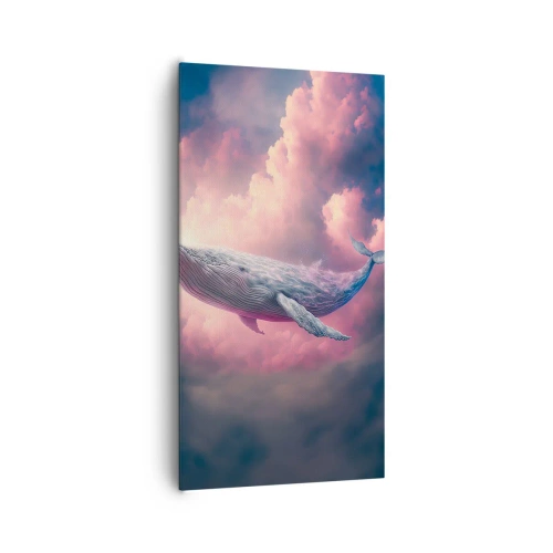 Canvastavla - Bild på duk - Torka dina ögon - 65x120 cm