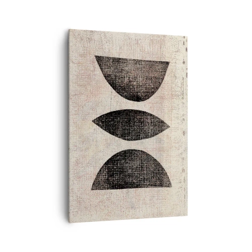 Canvastavla - Bild på duk - Etnisk abstraktion - 70x100 cm