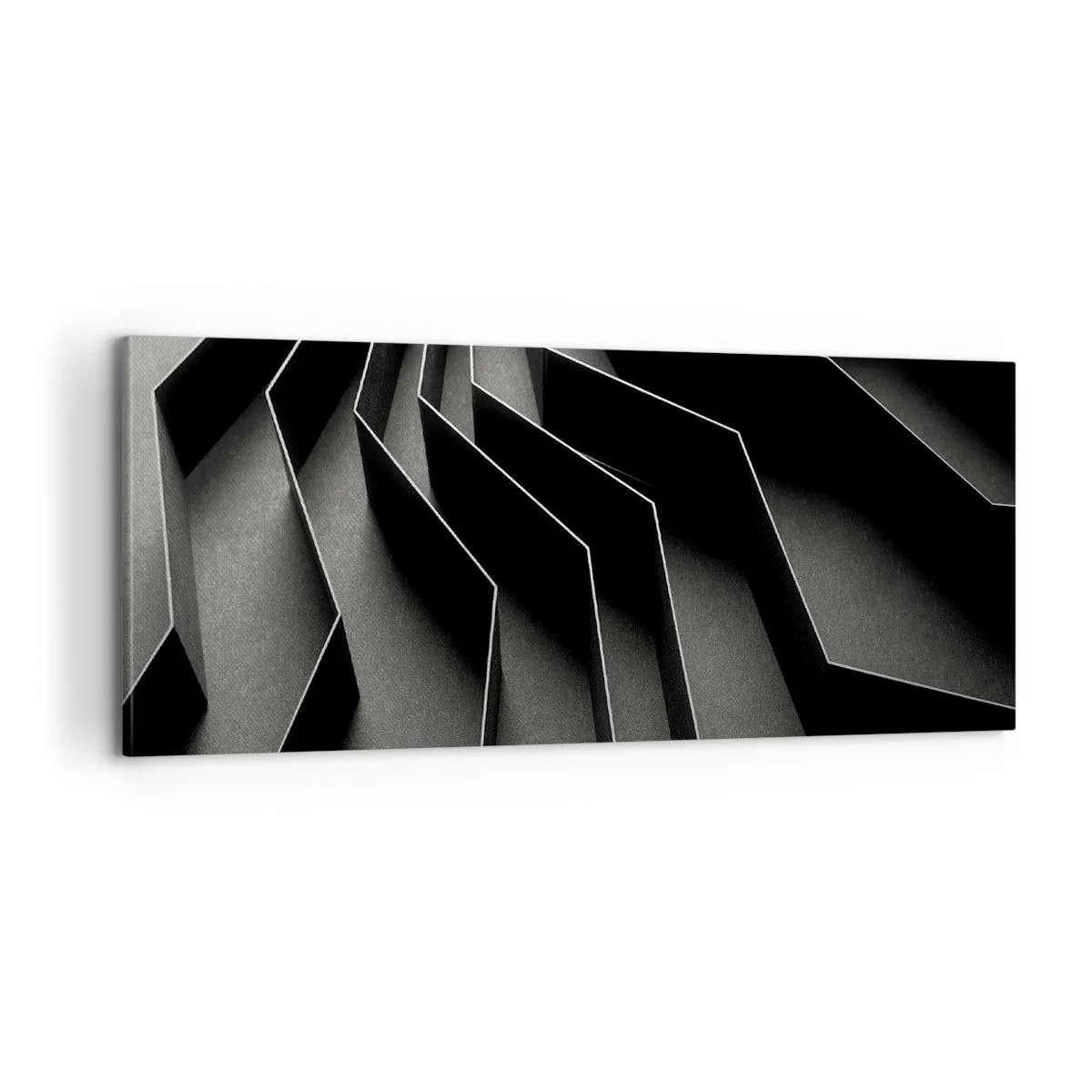 Canvastavla - Bild på duk - Rumslig ordning - 100x40 cm