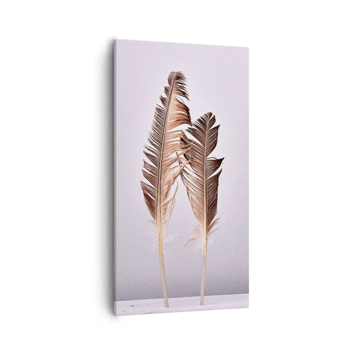 Canvastavla - Bild på duk - Mot intet - 55x100 cm