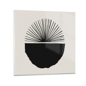 Glastavla - Bild på glas - En rad olika möjligheter - 40x40 cm