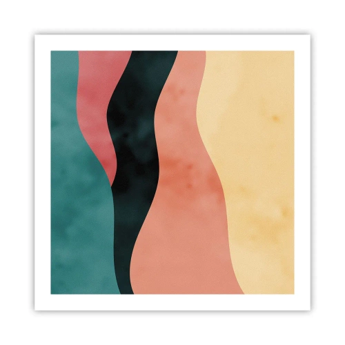 Affisch - Enig oenighet - 60x60 cm
