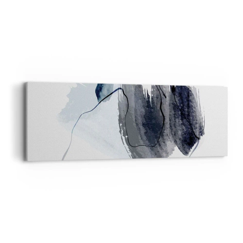 Canvastavla - Bild på duk - Intensitet och rörelse - 90x30 cm
