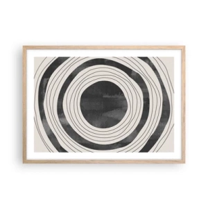 Affisch i ram av ljusek - I själva kärnan - 70x50 cm