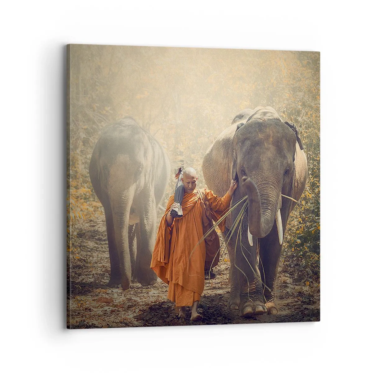 Canvastavla - Bild på duk - Full förståelse - 70x70 cm