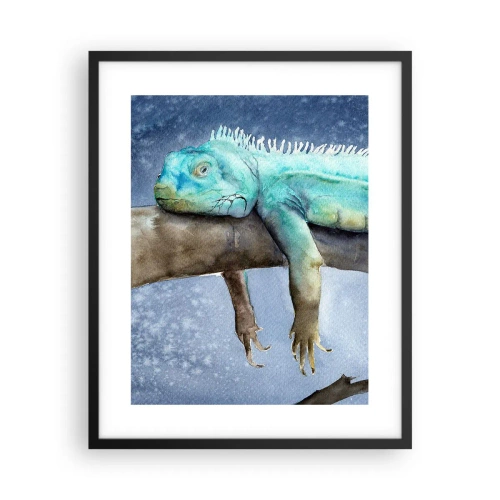 Affisch i svart ram - Det är bra! - 40x50 cm