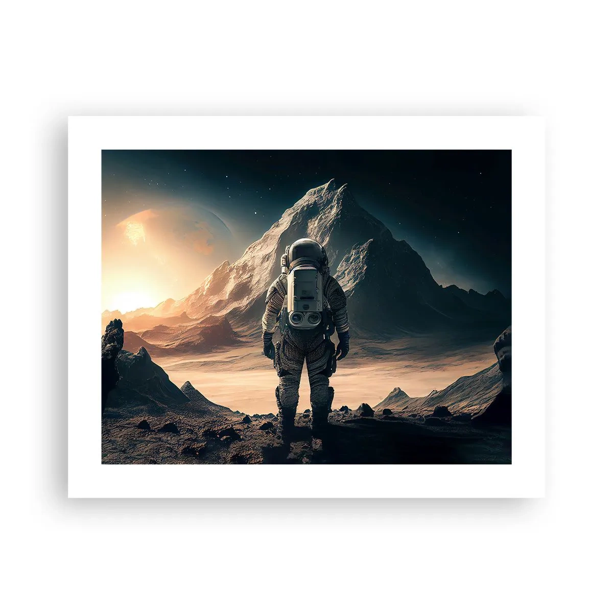 Affisch - En ny utmaning - 50x40 cm