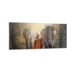 Glastavla - Bild på glas - Full förståelse - 100x40 cm