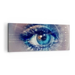 Canvastavla - Bild på duk - Du tror att du känner mig - 100x40 cm