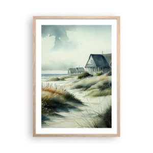 Affisch i ram av ljusek - Borta från liv och rörelse - 50x70 cm