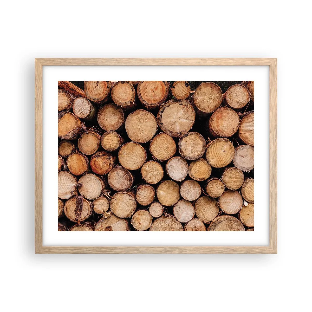 Affisch i ram av ljusek - Ny början - 50x40 cm