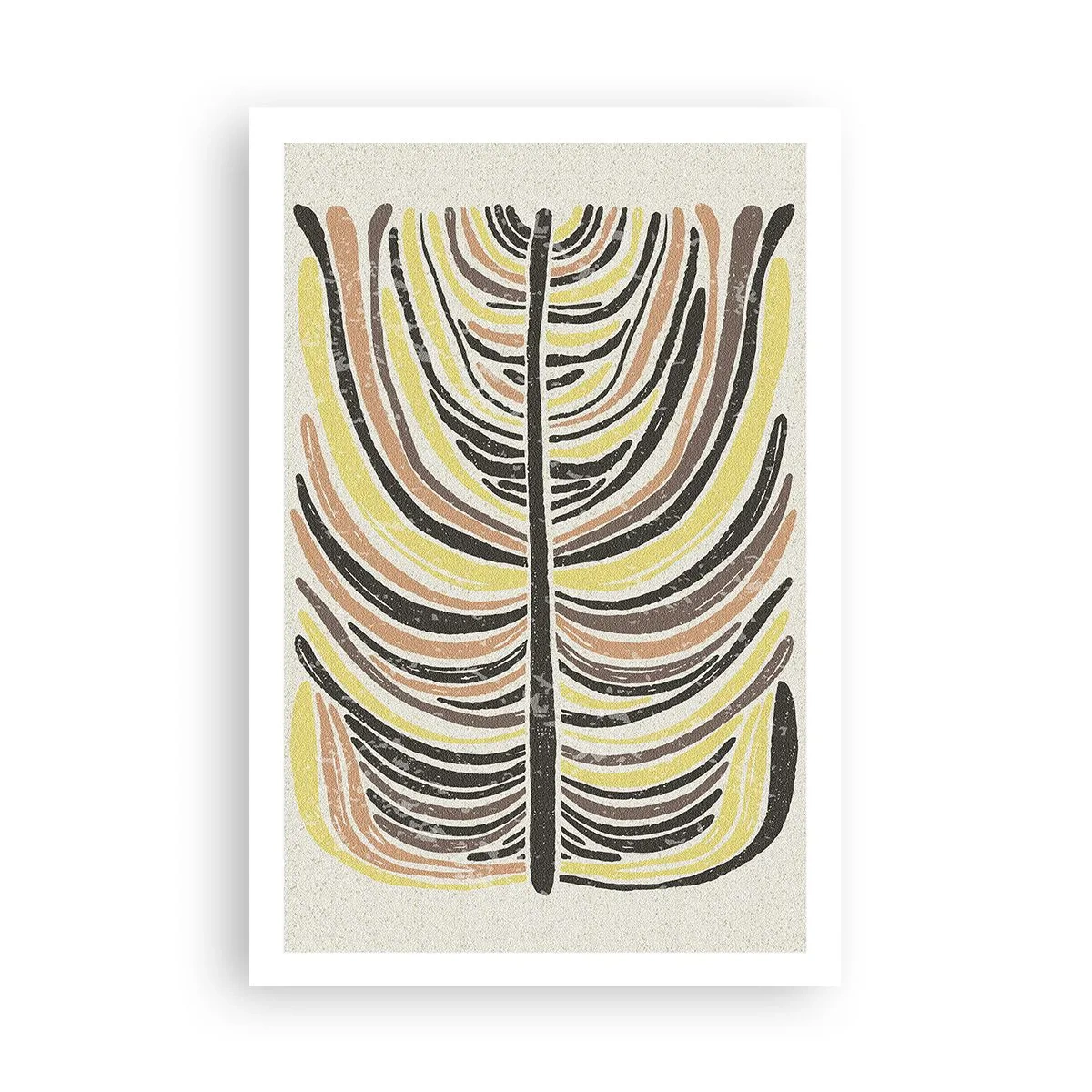 Affisch - Pulserande abstraktion - 61x91 cm