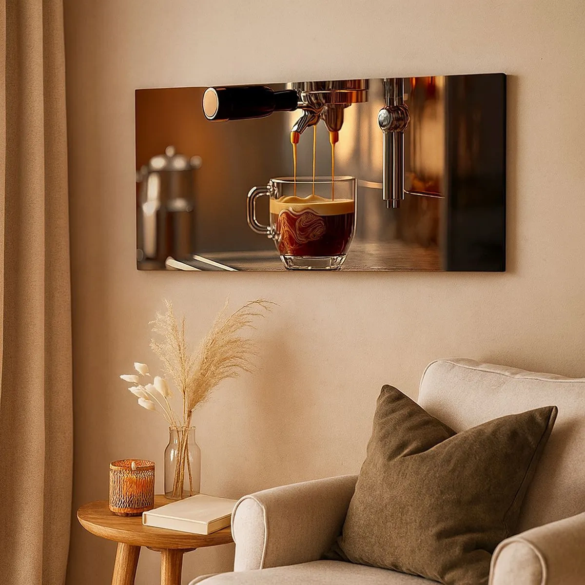 Canvastavla - Bild på duk - En sensuell blandning - 100x40 cm