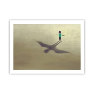 Affisch - Framtidens hjälte - 70x50 cm