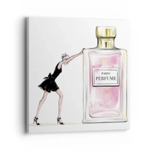 Canvastavla - Bild på duk - Kvinnlighetens kärna - 30x30 cm