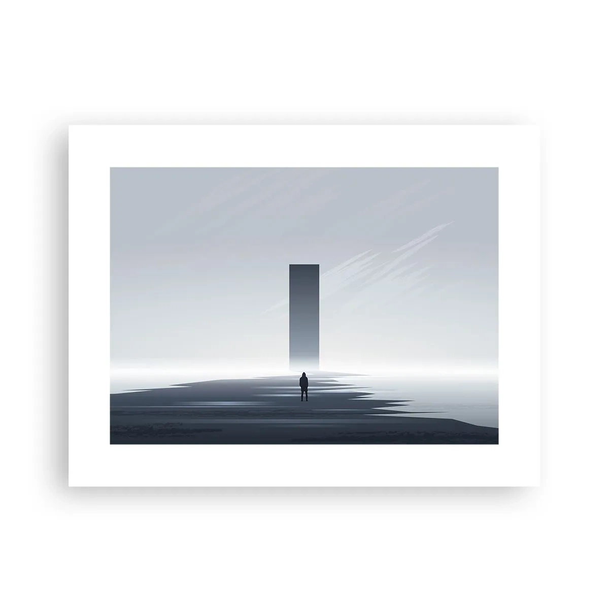 Affisch - Möjlighet eller hot? - 40x30 cm