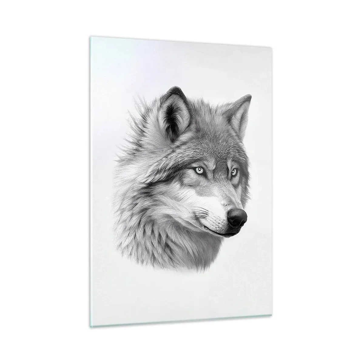 Glastavla - Bild på glas - Alfa - utan tvekan - 50x70 cm