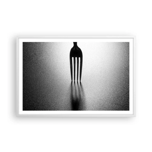 Affisch i vit ram - Ljus och skugga - 91x61 cm